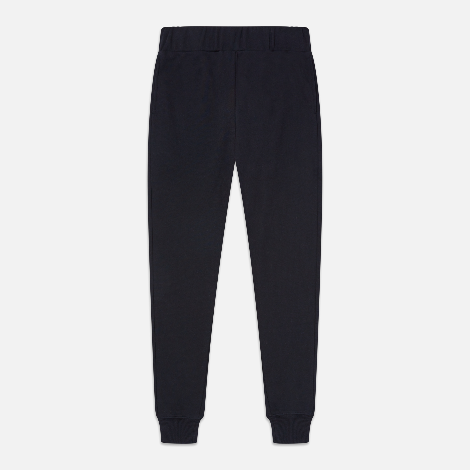 Blank Slim-Fit Sweatpants - Black | Fradimé – Fradime