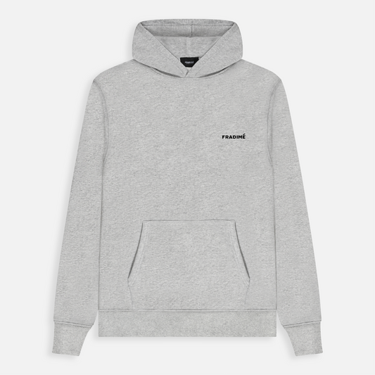 Small Trademark Logo Oversized Hoodie