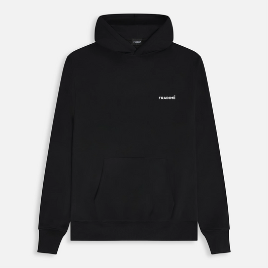 Small Trademark Logo Oversized Hoodie