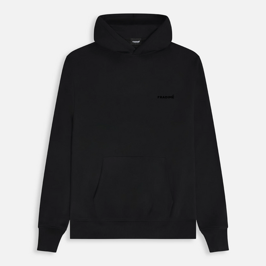 Small Trademark Logo Oversized Hoodie