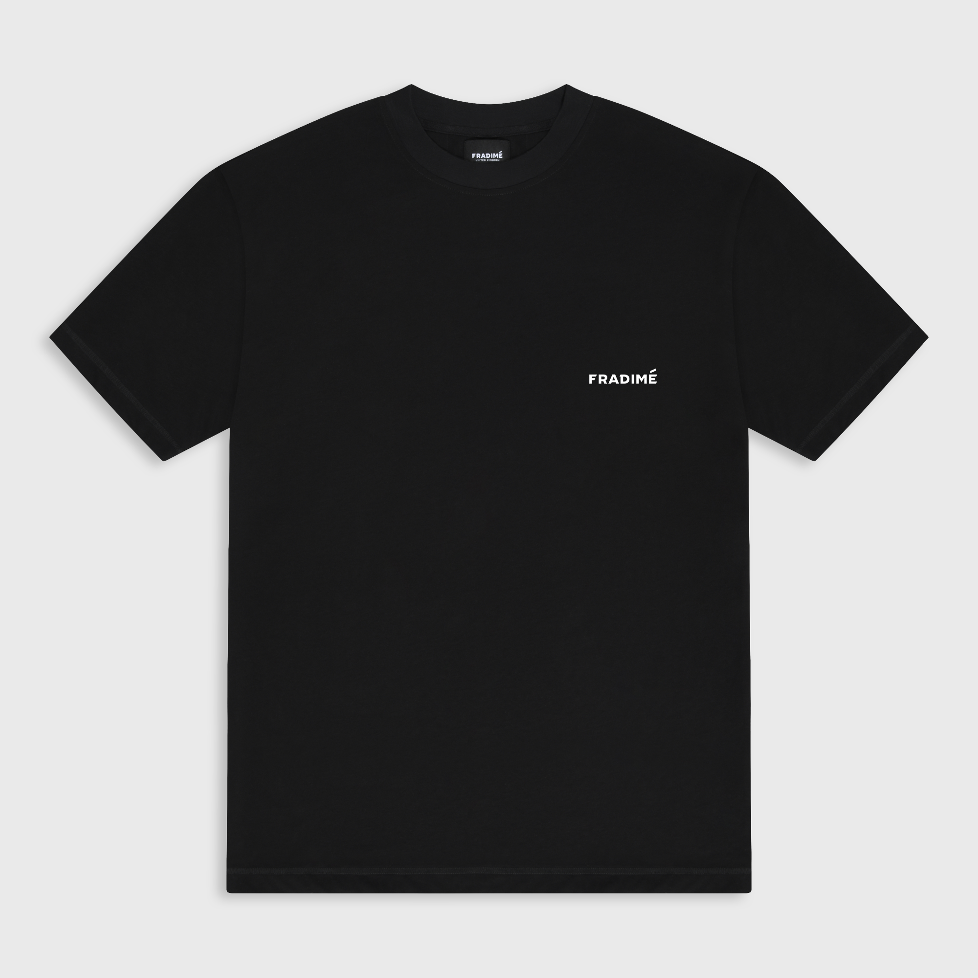 FUNDAMENTAL OVERSIZED SMALL LOGO T-SHIRT – BLACK – Fradime